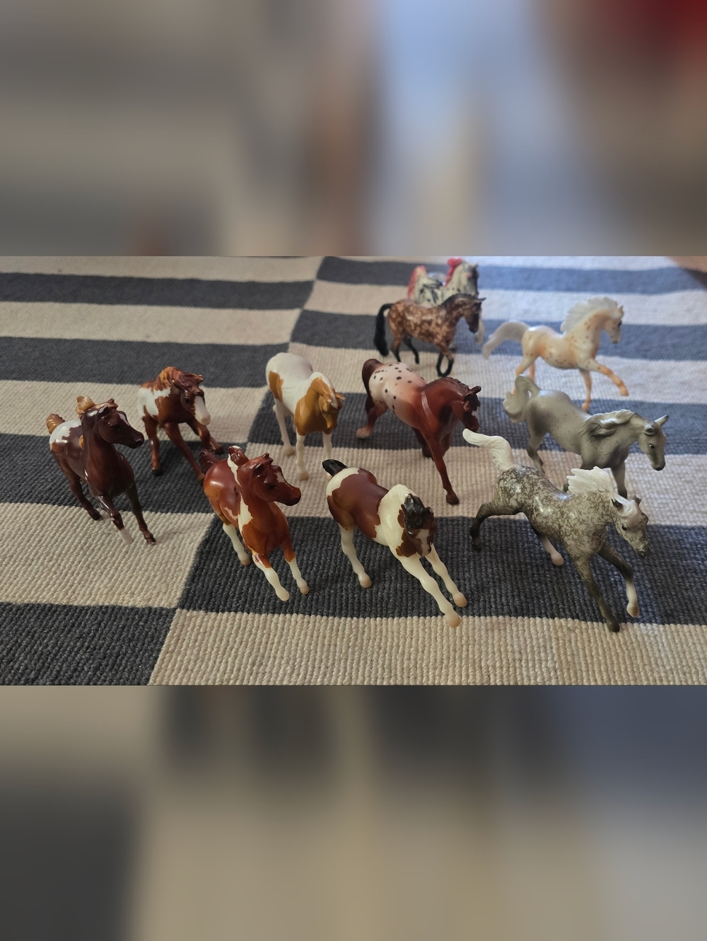Breyer Stablemates Horses - Appaloosa, Paint And Dapple